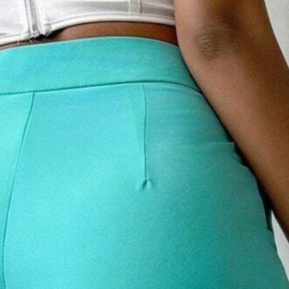 Solid Wide leg Pockets Wide leg Trouser Pants - Picture 2 of 4